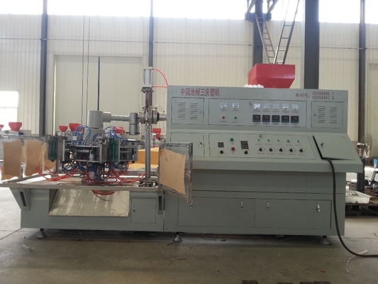 Ldpe Hdpe 15kw πλήρως αυτόματη φυσώντας μηχανή 2 σταθμός